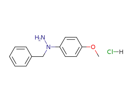 1-benzyl-1-(4-methoxyphenyl)hydrazine Hydrochloride