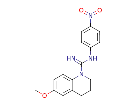 6-methoxy-N-(4-nitrophenyl)-3,4-dihydro-2H-quinoline-1-carboximidamide