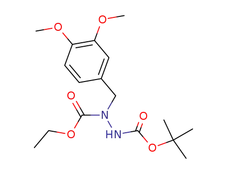 tert-Butoxycarbonyl-(α-aza-3,4-dimethoxyphenylalanin)-ethylester