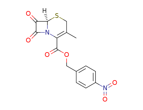 5-Thia-1-azabicyclo[4.2.0]oct-2-ene-2-carboxylic acid,  3-methyl-7,8-dioxo-, (4-nitrophenyl)methyl ester, (R)-