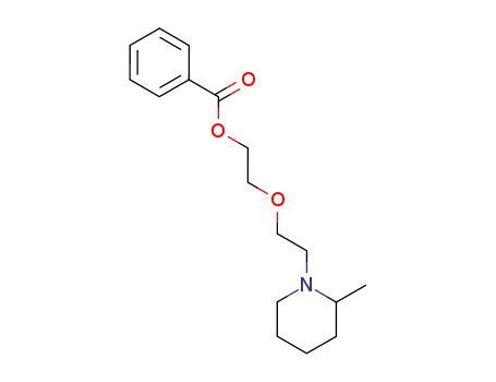 2-[2-(2-메틸피페리디노)에톡시]에틸=벤조에이트