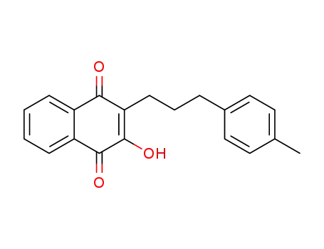 1,4-Naphthalenedione, 2-hydroxy-3-[3-(4-methylphenyl)propyl]-