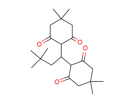 Molecular Structure of 102946-08-7 (5,5,5',5'-tetramethyl-2,2'-(3,3-dimethyl-butylidene)-bis-cyclohexane-1,3-dione)