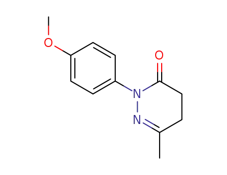 2-(4-methoxyphenyl)-6-methyl-4,5-dihydropyridazin-3(2H)-one