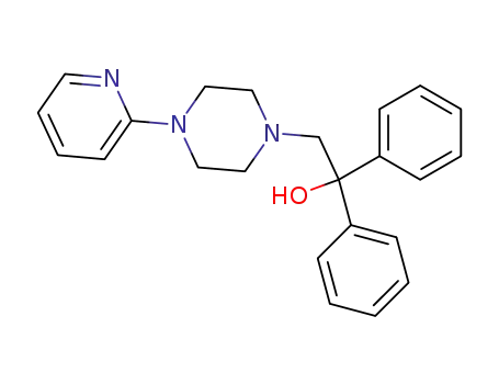 1,1-diphenyl-2-(4-pyridin-2-yl-piperazin-1-yl)-ethanol