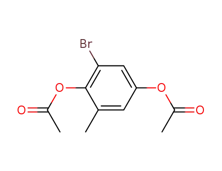 2,5-diacetoxy-3-bromo-toluene
