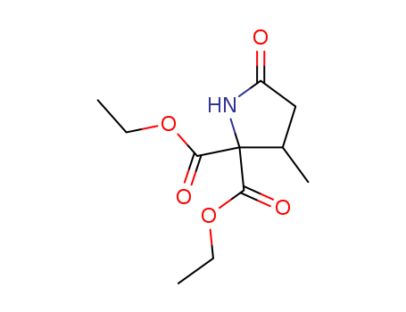 2,2-Pyrrolidinedicarboxylicacid, 3-methyl-5-oxo-, 2,2-diethyl ester cas  2446-12-0
