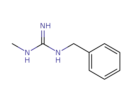 Molecular Structure of 59877-53-1 (<i>N</i>-benzyl-<i>N</i>'-methyl-guanidine)
