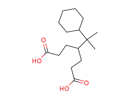 4-(1-Methyl-1-cyclohexyl-ethyl)-pimelinsaeure