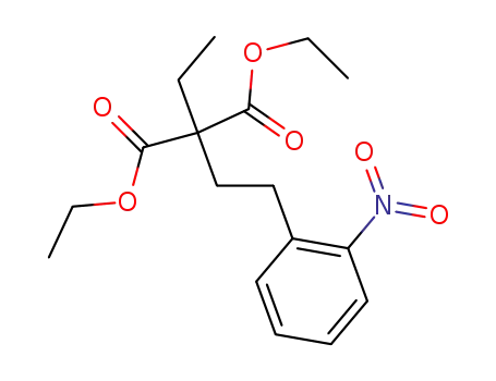 diethyl ethyl[2-(2-nitrophenyl)ethyl]propanedioate