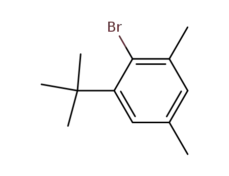 2-bromo-1-<i>tert</i>-butyl-3,5-dimethyl-benzene