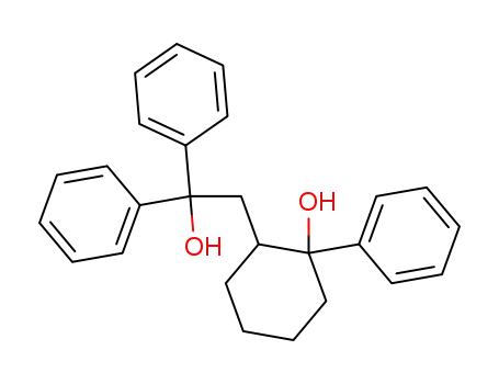 2-(2-hydroxy-2,2-diphenyl-ethyl)-1-phenyl-cyclohexanol