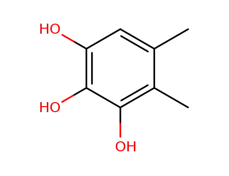 Molecular Structure of 5091-01-0 (4,5-Dimethyl-1,2,3-benzenetriol)