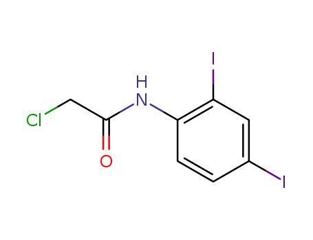 chloro-acetic acid-(2,4-diiodo-anilide)