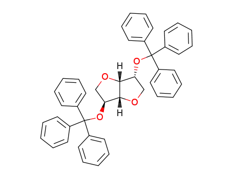 Molecular Structure of 123564-76-1 (di-<i>O</i>-trityl-1,4;3,6-dianhydro-D-glucitol)