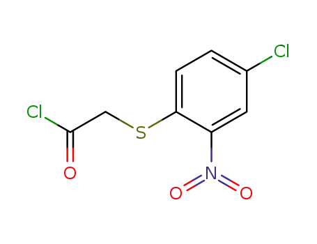 (4-Chlor-2-nitro-phenylmercapto)-essigsaeure-chlorid
