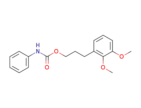 Molecular Structure of 7461-68-9 (3-(2,3-dimethoxyphenyl)propyl phenylcarbamate)