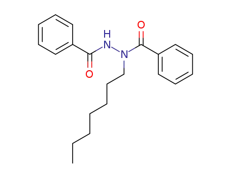 N,N'-Dibenzoyl-N-heptyl-hydrazin