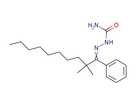 2,2-dimethyl-1-phenyl-decan-1-one semicarbazone