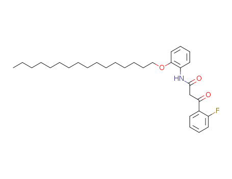 Molecular Structure of 50671-11-9 (2-Cetoxy-α-(2-fluorbenzoyl)-acetanilid)