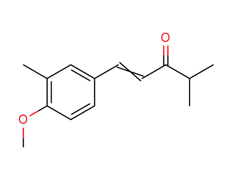 4-Methyl-1-<4-methoxy-3-methyl-phenyl>-penten-(1)-on-(3)