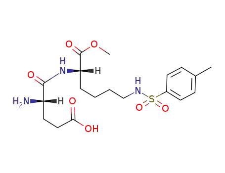 N<sup>α</sup>-(α-L-Glutamyl)-N<sup>ε</sup>-tosyl-L-lysin-methylester