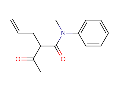 2-acetyl-pent-4-enoic acid-(<i>N</i>-methyl-anilide)