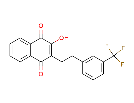 2-hydroxy-3-(3-trifluoromethyl-phenethyl)-[1,4]naphthoquinone