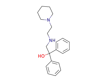 1,1-diphenyl-2-(2-piperidino-ethylamino)-ethanol