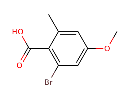 2-Bromo-4-methoxy-6-methyl-benzoic acid