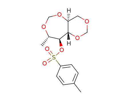 3-methyl-2-(4-methylphenyl)sulfonyloxy-4,6,9,11-tetraoxabicyclo[5.4.0]undecane cas  7465-83-0