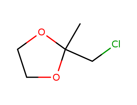 1,3-Dioxolane, 2-(chloromethyl)-2-methyl-