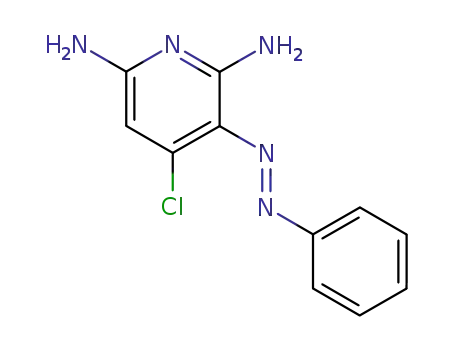 4-chloro-3-phenylazo-pyridine-2,6-diyldiamine