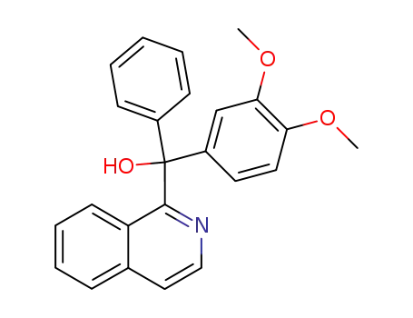 (3,4-dimethoxy-phenyl)-[1]isoquinolyl-phenyl-methanol