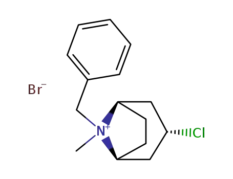 8ξ-benzyl-3<i>endo</i>-chloro-8ξ-methyl-nortropanium; bromide