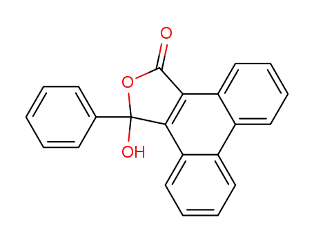 3-hydroxy-3-phenyl-3<i>H</i>-phenanthro[9,10-<i>c</i>]furan-1-one
