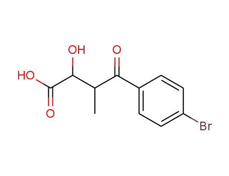4-(4-bromo-phenyl)-2-hydroxy-3-methyl-4-oxo-butyric acid