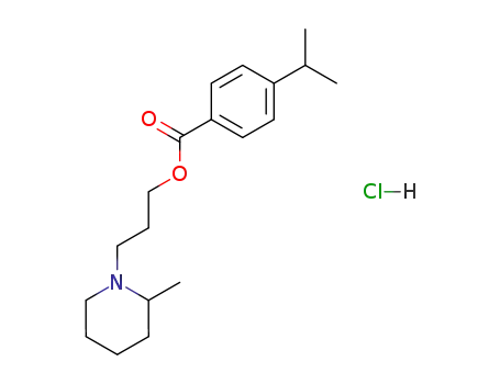 2-methyl-1-(3-{[4-(propan-2-yl)benzoyl]oxy}propyl)piperidinium chloride