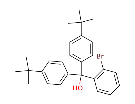 (2-bromo-phenyl)-bis-(4-<i>tert</i>-butyl-phenyl)-methanol