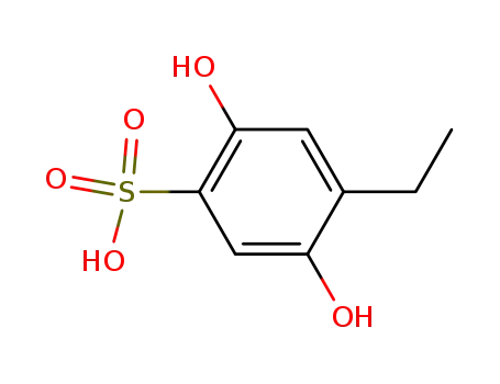 2-Aethyl-5-sulfo-hydrochinon
