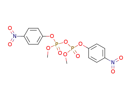 Molecular Structure of 109044-99-7 (diphosphoric acid-1,2-dimethyl ester-1,2-bis-(4-nitro-phenyl ester))