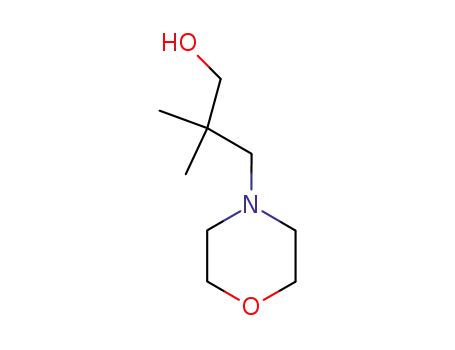 Molecular Structure of 39067-47-5 (2,2-dimethyl-3-(morpholin-4-yl)propan-1-ol)