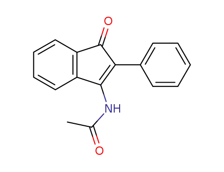 N-(1-oxo-2-phenyl-1H-inden-3-yl)acetamide