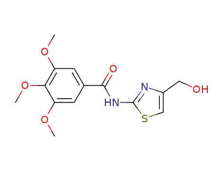 Benzamide, N-[4-(hydroxymethyl)-2-thiazolyl]-3,4,5-trimethoxy-
