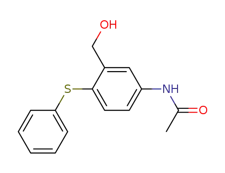 Acetamide, N-[3-(hydroxymethyl)-4-(phenylthio)phenyl]-
