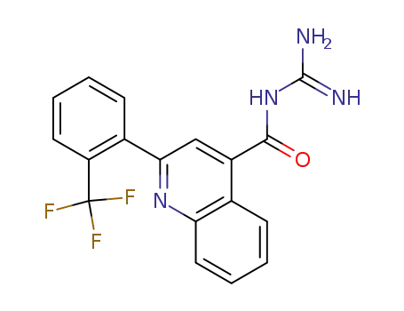 2-(2'-trifluoromethylphenyl)quinoline-4-carbonylguanidine