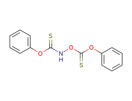 Molecular Structure of 141580-67-8 (Carbamothioic acid, (phenoxythioxomethoxy)-, O-phenyl ester)
