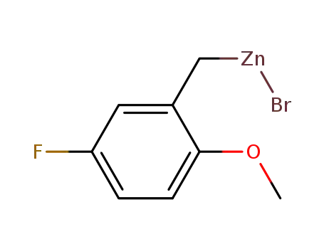 5-fluoro-2-methoxybenzylzinc bromide