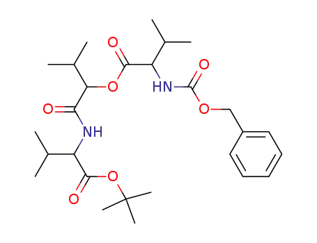 Benzyloxycarbonyl-valyl-(α-hydroxy-isovaleryl)-valin-tert.-butylester