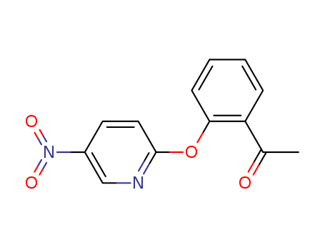 Ethanone, 1-[2-[(5-nitro-2-pyridinyl)oxy]phenyl]-